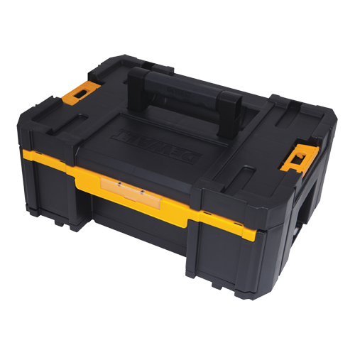 TSTAK&reg; III Tool Box with Single Deep Drawer, 16-3/4" x 12-1/4" x 6-7/8", Black Oxymax Inc