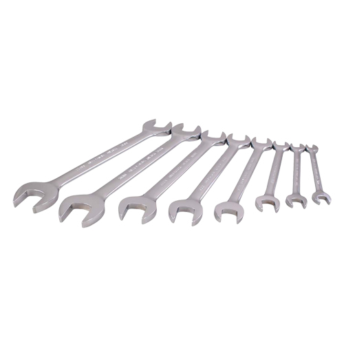 Wrench Set, Open-Ended, 8 Pieces, Metric Oxymax Inc