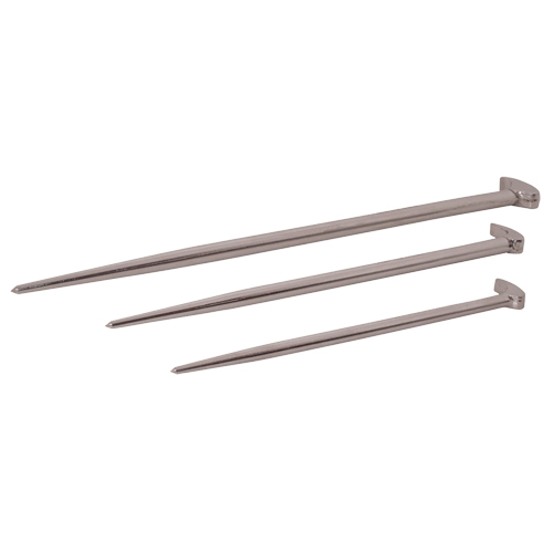 Rolling Head Pry Bar Set, 3 Pcs. Oxymax Inc