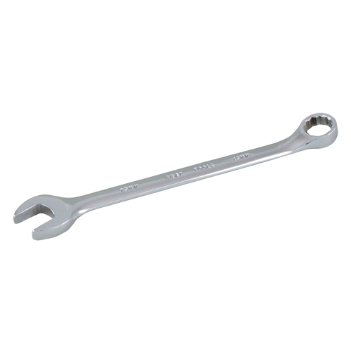 Combination Wrench, 12 Point, 10 mm, Chrome Finish Oxymax Inc