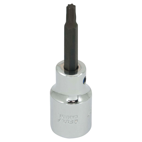 Socket, Torx&reg;, T-27 x 3" L, 1/2" Square Drive Drive Oxymax Inc