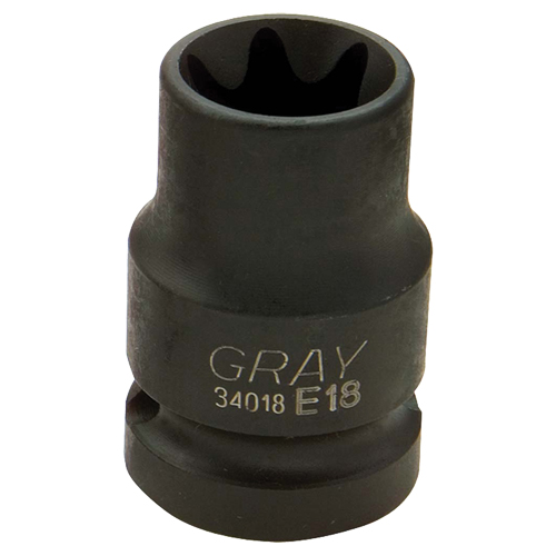 Torx&reg; Socket, 1/2", 1/2" Drive, 6 Points Oxymax Inc