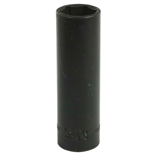 Socket, Impact, 9/16", 3/8" Drive, 6 Points, Deep Oxymax Inc