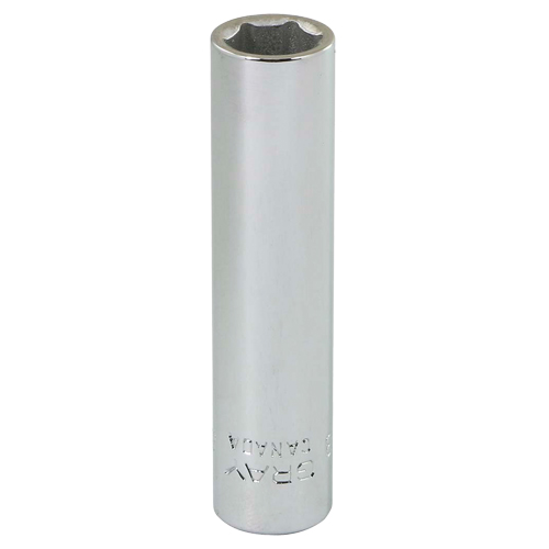 Socket, 8 mm, 1/4" Drive, 6 Points Oxymax Inc