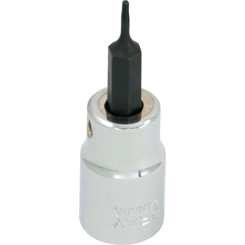 Bit Socket, Torx&reg;, T6 x 2-1/8" L, 3/8" Drive Oxymax Inc