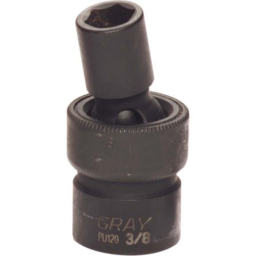 Universal Joint Socket, Impact, 3/8", 93/100" Drive, 6 Points Oxymax Inc