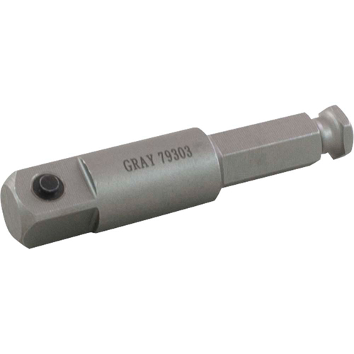 Male Hex Extension, 1/2" Drive, 3" L Oxymax Inc