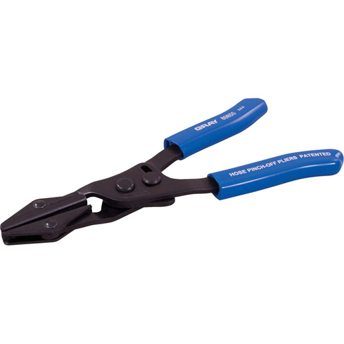 Pince de pincement de boyau, Longueur hors tout 9-1/4", Ouverture des m&acirc;choires 1-1/4" Oxymax Inc