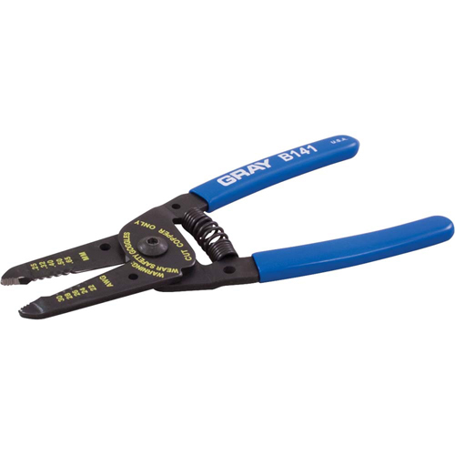 Wire Stripper/Cutter, 6" L Oxymax Inc