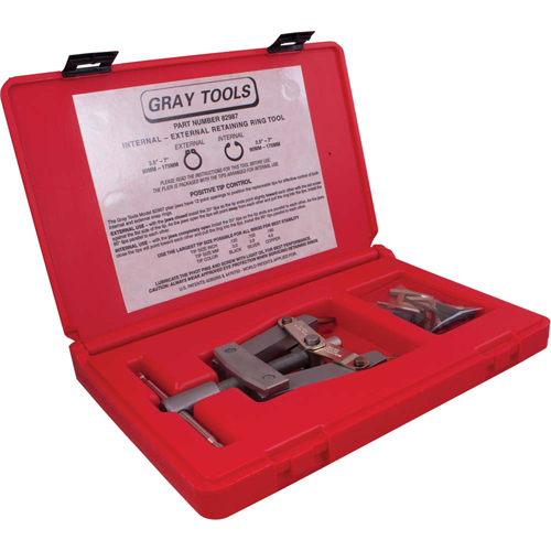 Internal/External Retaining Ring Tool with Tip Set, 13 Pieces Oxymax Inc