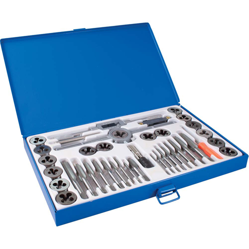 Metric Tap & Die Set, 40 pcs. Oxymax Inc