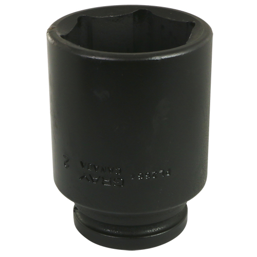 Socket, Impact, 2-1/16", 3/4" Drive, 6 Points, Deep Oxymax Inc
