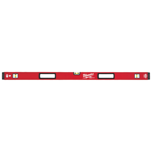 Redstick Level, Box, 4' L, Steel, 3, Magnetic Oxymax Inc