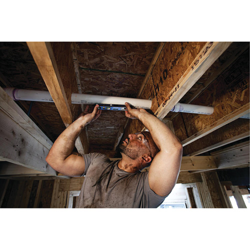 Niveau torpille robuste de s&eacute;rie 250, 9" lo, Aluminium, 4 fioles, Magn&eacute;tique Oxymax Inc