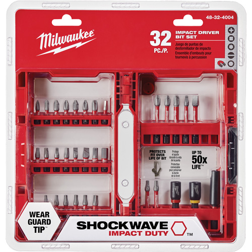 Shockwave Driver Bit Set Oxymax Inc