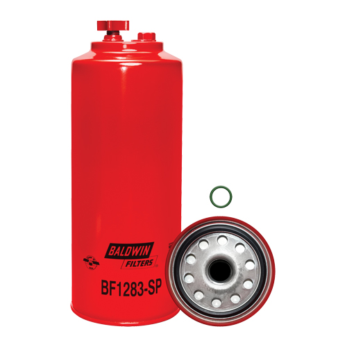 BF1283-SP Filtre &agrave; carburant s&eacute;parateur d'eau &agrave; visser avec orifice pour capteur & drain Oxymax Inc