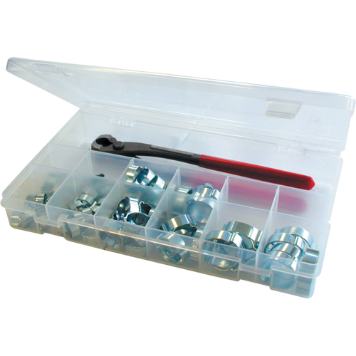 2-Ear Clamp Kit - 80 Pcs Oxymax Inc