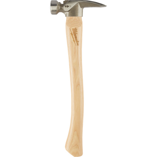 Marteau de charpente &agrave; face usin&eacute;e, 19 oz., Prise en Bois, 16" lo Oxymax Inc