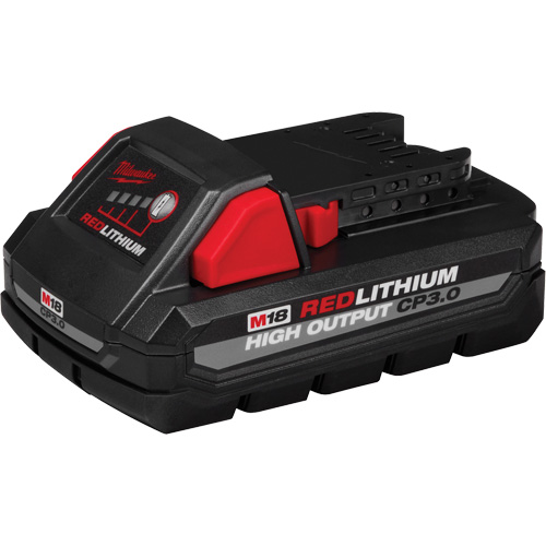 Bloc-pile M18 Redlithium High Output CP3.0, Lithium-ion, 18 V, 3,0 Ah Oxymax Inc