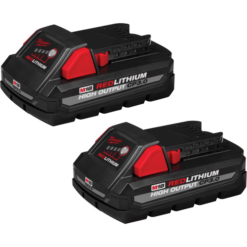Blocs-pile M18 Redlithium High Output CP3.0, Lithium-ion, 18 V, 3,0 Ah Oxymax Inc