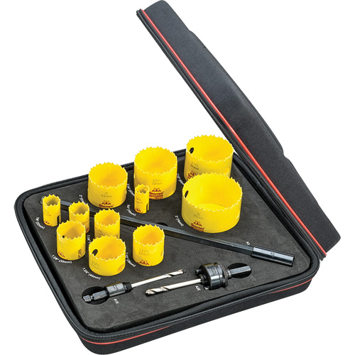 Trousse de scies-cloches industrielles, 14 morcea Oxymax Inc