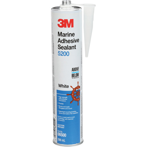 Marine Adhesive Sealant 5200, 378 ml, White Oxymax Inc