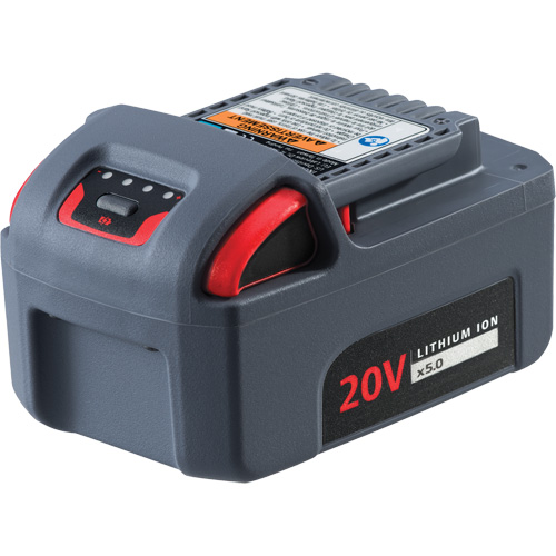 IQV20 High Capacity Battery, Lithium-Ion, 20 V, 5 Ah Oxymax Inc