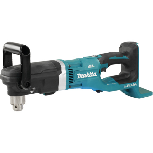 Angle Drill with Brushless Motor (Tool Only), 18 V, 1/2" Chuck, Lithium-Ion Oxymax Inc