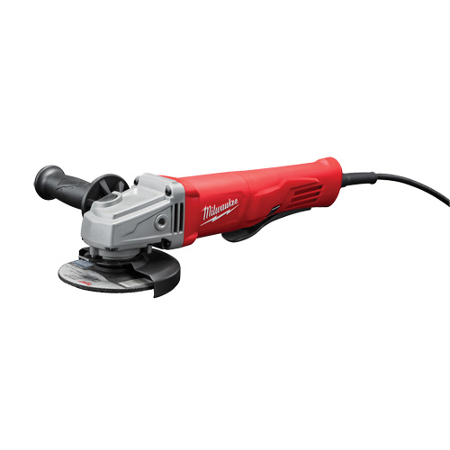Small Angle Grinder with Lock-On Paddle Switch, 4-1/2", 120 V, 11 A, 12000 RPM Oxymax Inc