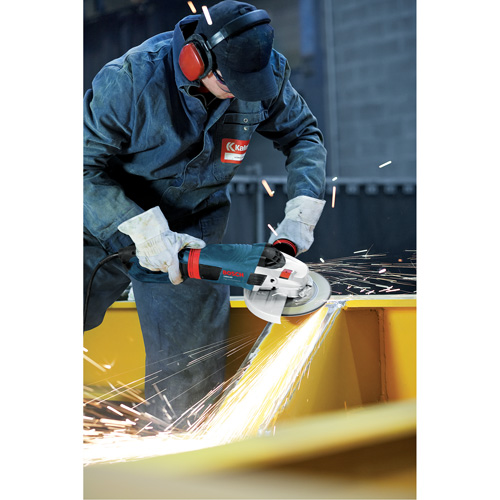 High Performance Large Angle Grinder, 9", 120 V, 15 A, 6500 RPM Oxymax Inc