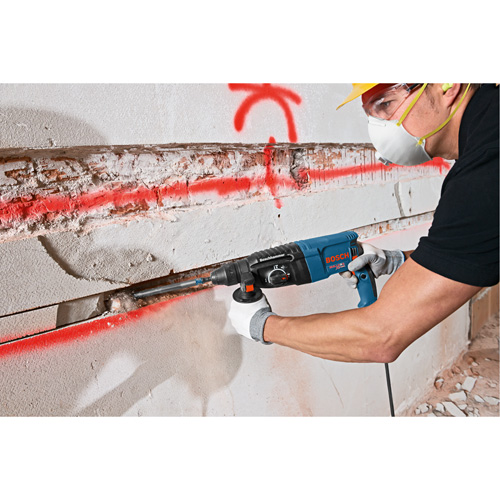 Marteau rotatif SDS-Plus Bulldog Xtreme, 3/16"-5/8", 8 A, 0-5100 Coups/min, 0-1300 Tr/min, 2 lb-pi. Oxymax Inc
