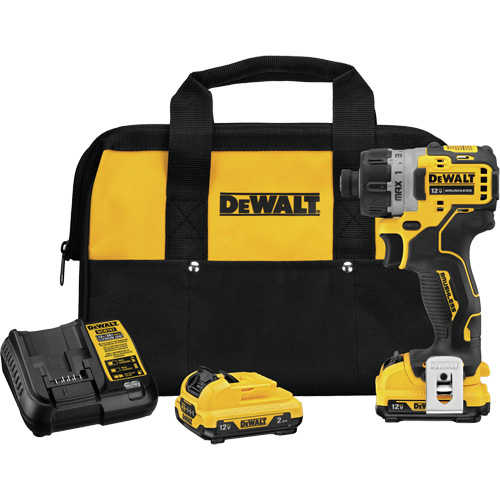 Trousse de tournevis &agrave; moteur sans balai Xtreme, 1/4", 12 V, 200 UWO couple max., Lithium-ion bloc-pile Oxymax Inc