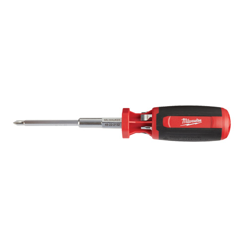 9-in-1 Square Drive Multi-Bit Driver, 9" L, Cushion Grip Handle Oxymax Inc