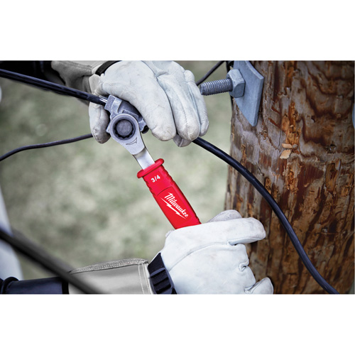 Cl&eacute; polygonale isol&eacute;e &agrave; cliquet 2 en 1 pour le monteur de ligne Oxymax Inc