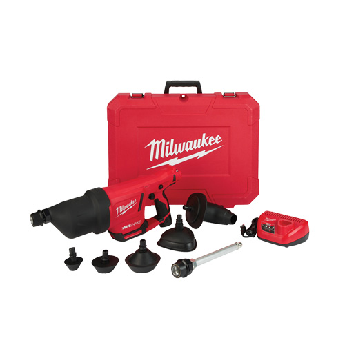 M12 Airsnake Drain Cleaning Air Gun Kit, Electric Oxymax Inc