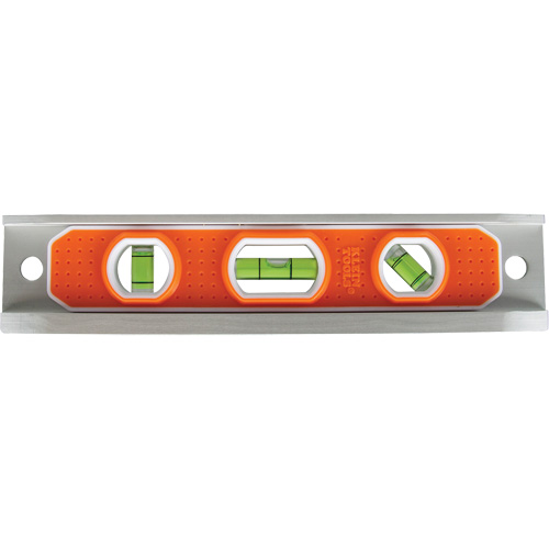 Torpedo Level, 9" L, Aluminum, 3 Vials, Magnetic Oxymax Inc