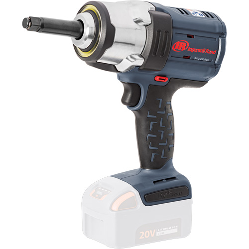 IQv20 Cordless Impact Wrench Kit with 2" Anvil Extension, 20 V, 1/2" Socket Oxymax Inc