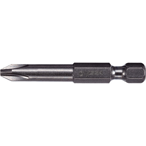 Embout pour outil &eacute;lectrique, Phillips, Embout #2, Prise 1/4", Longueur 2-3/4" Oxymax Inc