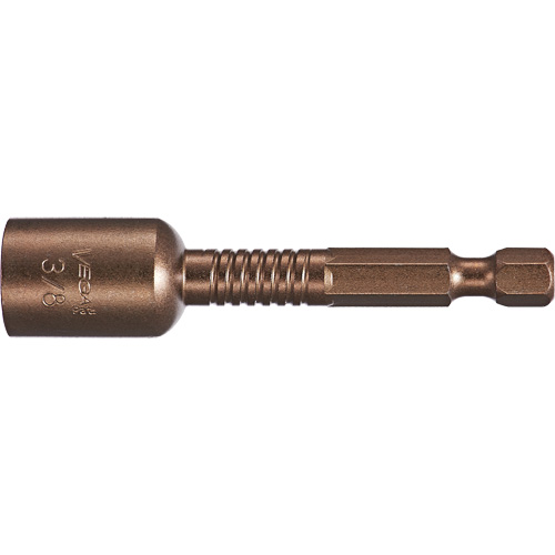 Impactech&reg; Nutsetter, 7/16" Tip, 1/4" Drive, 2-9/16" L, Magnetic Oxymax Inc