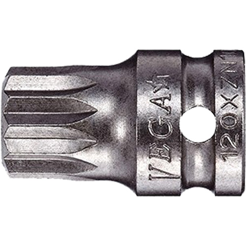 Socket Bit, Triple Square, 5 x 3/4" L, 1/4" Drive Oxymax Inc