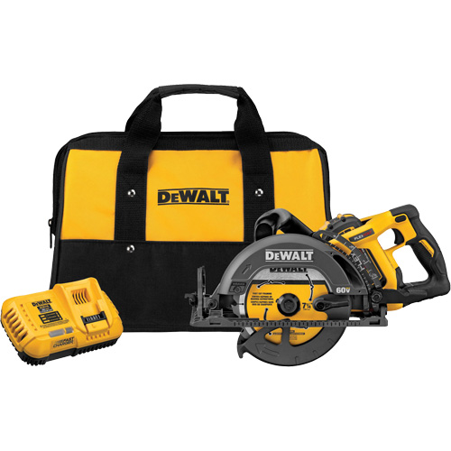 FlexVolt&reg; Worm Drive Style Saw Kit, 7-1/4", 60 V Oxymax Inc