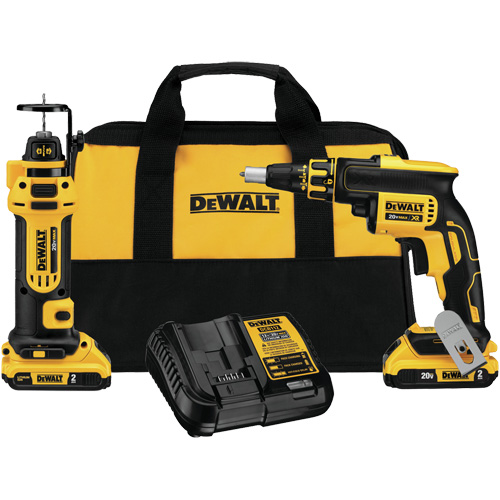 Max XR&reg; Drywall Screw Gun * Cut-Out Tool Combo Kit, Lithium-Ion, 20 V Oxymax Inc