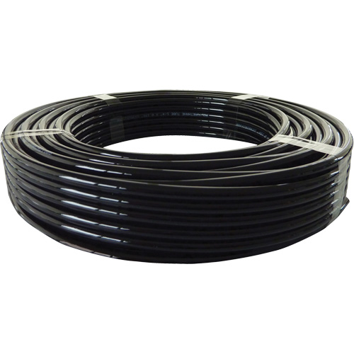Tube pneumatique &agrave; longue dur&eacute;e de vie, Air, 4 mm/0,15625" DE x 100' lo, Nylon/Polyur&eacute;thane, Noir, 353 psi &agrave; 20°C Oxymax Inc