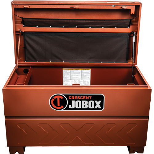 Site-Vault Chest, 30" x 20" x 19-3/4", Steel, Orange Oxymax Inc