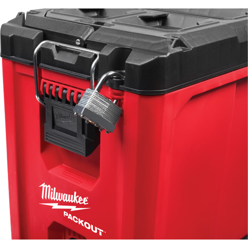Packout Compact Tool Box, 10" x 16-1/5" x 13", Black/Red Oxymax Inc