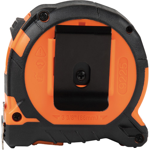 Magnetic Double-Hook Tape Measure, 25', Imperial Graduations Oxymax Inc