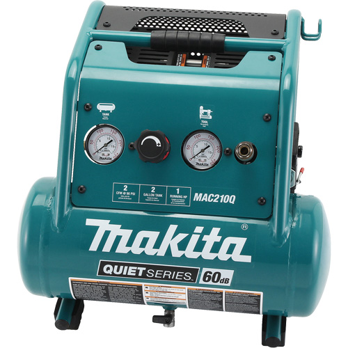 Compresseur d'air s&eacute;rie Quiet, &eacute;lectrique, 2 gal. (2,4 gal. US), 135 PSI, 120/1 V Oxymax Inc