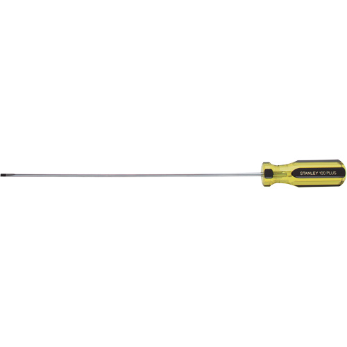 Tournevis d'&eacute;b&eacute;nisterie tr&egrave;s l&eacute;ger 100 PLUS, Tige de 1/8", Ronde, 6-5/8" lo, Prise en Plastique Oxymax Inc