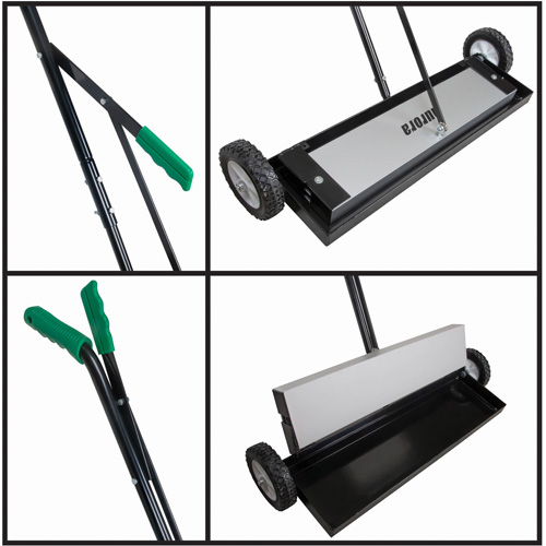 Magnetic Push Sweeper, 24" W Oxymax Inc