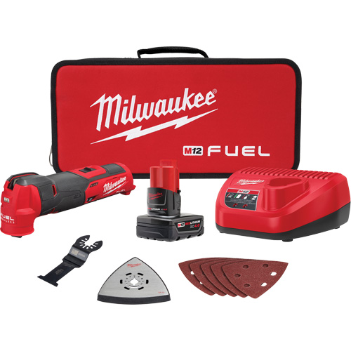 M12 Fuel Oscillating Multi-Tool Kit, 12 V, Lithium-Ion Oxymax Inc